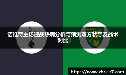 诺维奇主场迎战热刺分析与预测双方状态及战术对比