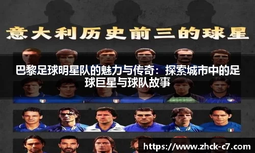 巴黎足球明星队的魅力与传奇：探索城市中的足球巨星与球队故事
